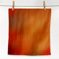 Bright Tech Background Face Towel