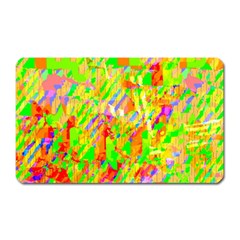 Cheerful Phantasmagoric Pattern Magnet (rectangular)