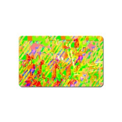 Cheerful Phantasmagoric Pattern Magnet (name Card)