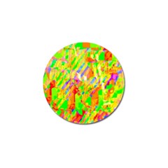 Cheerful Phantasmagoric Pattern Golf Ball Marker (4 Pack)