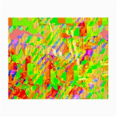 Cheerful Phantasmagoric Pattern Small Glasses Cloth