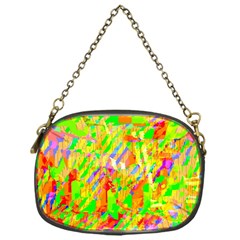 Cheerful Phantasmagoric Pattern Chain Purses (one Side)  by Amaryn4rt