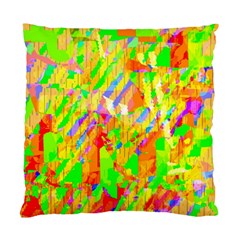 Cheerful Phantasmagoric Pattern Standard Cushion Case (one Side) by Amaryn4rt