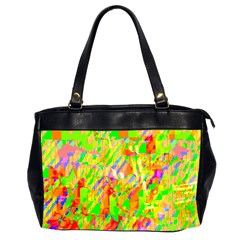 Cheerful Phantasmagoric Pattern Office Handbags (2 Sides)  by Amaryn4rt