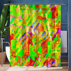 Cheerful Phantasmagoric Pattern Shower Curtain 60  X 72  (medium) 