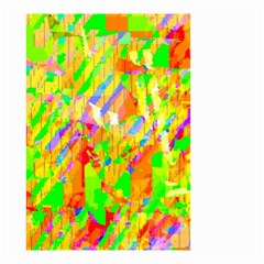 Cheerful Phantasmagoric Pattern Small Garden Flag (two Sides)