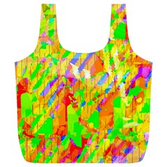 Cheerful Phantasmagoric Pattern Full Print Recycle Bags (l)  by Amaryn4rt