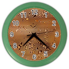 Circuit Board Color Wall Clocks