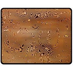 Circuit Board Double Sided Fleece Blanket (medium) 