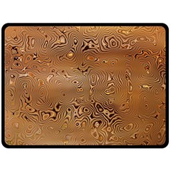 Circuit Board Double Sided Fleece Blanket (large) 