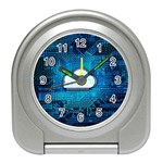 Circuit Computer Chip Cloud Security Travel Alarm Clocks Front