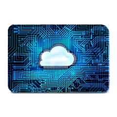 Circuit Computer Chip Cloud Security Plate Mats