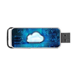 Circuit Computer Chip Cloud Security Portable Usb Flash (two Sides)