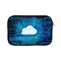 Circuit Computer Chip Cloud Security Apple Ipad Mini Zipper Cases by Amaryn4rt