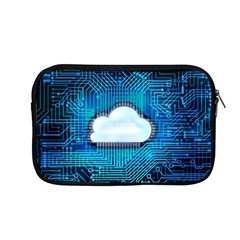 Circuit Computer Chip Cloud Security Apple Macbook Pro 13  Zipper Case