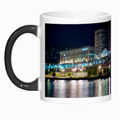 Cleveland Building City By Night Morph Mugs