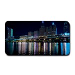 Cleveland Building City By Night Medium Bar Mats 16 x8.5  Bar Mat