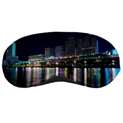 Cleveland Building City By Night Sleeping Masks by Amaryn4rt