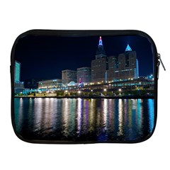 Cleveland Building City By Night Apple Ipad 2/3/4 Zipper Cases