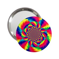 Colorful Psychedelic Art Background 2 25  Handbag Mirrors by Amaryn4rt