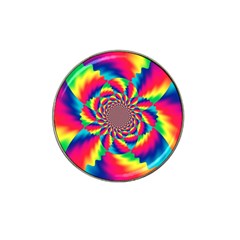 Colorful Psychedelic Art Background Hat Clip Ball Marker