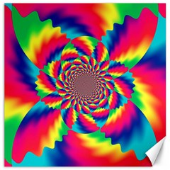 Colorful Psychedelic Art Background Canvas 20  x 20  