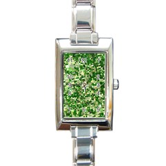 Crop Rotation Kansas Rectangle Italian Charm Watch