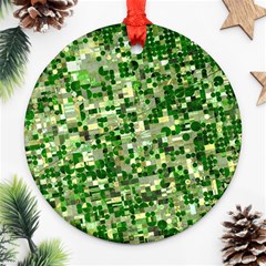 Crop Rotation Kansas Ornament (round)