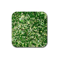 Crop Rotation Kansas Rubber Coaster (square) 