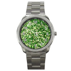 Crop Rotation Kansas Sport Metal Watch by Amaryn4rt