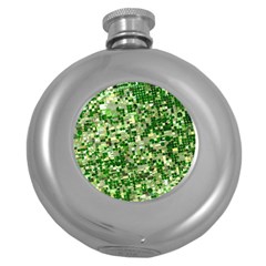 Crop Rotation Kansas Round Hip Flask (5 Oz) by Amaryn4rt