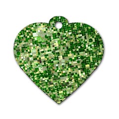 Crop Rotation Kansas Dog Tag Heart (one Side)