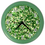 Crop Rotation Kansas Color Wall Clocks Front