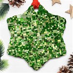 Crop Rotation Kansas Snowflake Ornament (Two Sides) Front