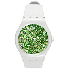 Crop Rotation Kansas Round Plastic Sport Watch (m)