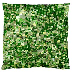 Crop Rotation Kansas Standard Flano Cushion Case (two Sides) by Amaryn4rt