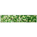 Crop Rotation Kansas Flano Scarf (Small) Front