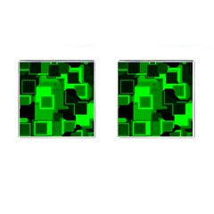 Cyber Glow Cufflinks (square)