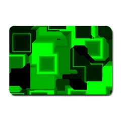 Cyber Glow Small Doormat  by Amaryn4rt