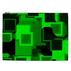 Cyber Glow Cosmetic Bag (xxl)  by Amaryn4rt