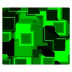 Cyber Glow Double Sided Flano Blanket (Small)  50 x40  Blanket Back