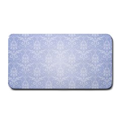 Damask Pattern Wallpaper Blue Medium Bar Mats