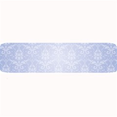 Damask Pattern Wallpaper Blue Large Bar Mats