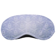 Damask Pattern Wallpaper Blue Sleeping Masks