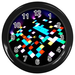 Dance Floor Wall Clocks (black)