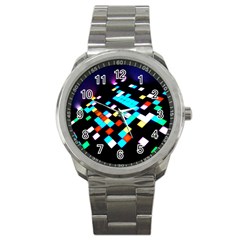 Dance Floor Sport Metal Watch