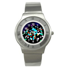 Dance Floor Stainless Steel Watch