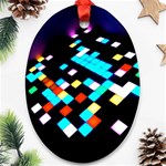 Dance Floor Oval Ornament (Two Sides) Front