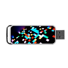 Dance Floor Portable Usb Flash (two Sides) by Amaryn4rt