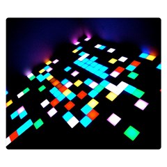 Dance Floor Double Sided Flano Blanket (small) 